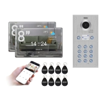 Zestaw wideodomofon 5TECH 2xVERUS One PLUS(M)/84222-2 - LCD 10
