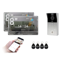 Zestaw wideodomofon 5TECH 2xVERUS One PLUS(M)/84225 - LCD 10