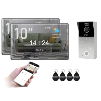 Zestaw wideodomofon 5TECH 2xVERUS PLUS(M)/84225 - LCD 10