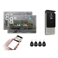Zestaw wideodomofon 5TECH 2xVERUS One PLUS(M)/84228C - LCD 10