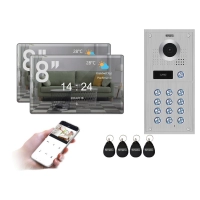 Zestaw wideodomofon 5TECH 2xVERUS One PLUS(M)/84222 - LCD 10