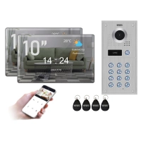 Zestaw wideodomofon 5TECH 2xVERUS PLUS(M)/84222 - LCD 10