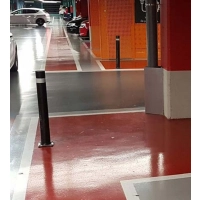 Słupek parkingowy elastyczny ADO A-Flex B - stały z podstawą mocującą