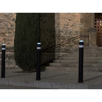 Słupek parkingowy elastyczny ADO A-Flex z solarnym LED - stały
