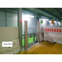 Bramka uchylna GATE TSH AUTOMAT wysoka
