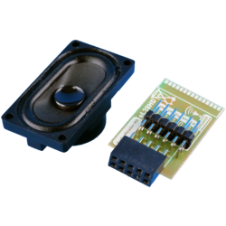 Monofoniczny wzmacniacz audio ELDRIM eL28HD klasy-D o mocy 1.4W z głośnikiem 2W