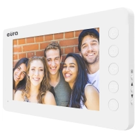 Monitor wideodomofon EURA VDA-05A3 A33A103 LCD 7'' - biały