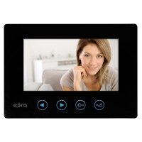 Monitor wideodomofon EURA VDA-06A3 A33A106 LCD 7'' - czarny