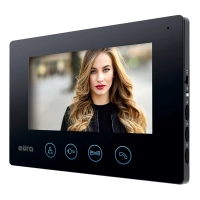 Monitor wideodomofon EURA VDA-41A3 A33A147 LCD 7'' - WIFI, czarny