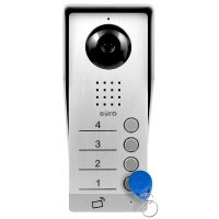 Kaseta wideodomofon EURA VDA-94A3 A33A194 - stacja bramowa, czytnik RFID, czterorodzinny
