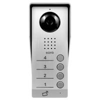 Kaseta wideodomofon EURA VDA-94A3 A33A194 - stacja bramowa, czytnik RFID, czterorodzinny