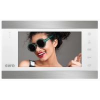 Monitor wideodomofon EURA VDA-01C5 C53A103 LCD 7'' - biały