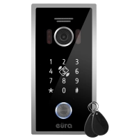 Kaseta wideodomofon EURA VDA-51C5/P C53A152 - czytnik RFID, szyfrator, stacja bramowa