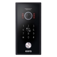 Kaseta wideodomofon EURA VDA-51C5/P C53A152 - czytnik RFID, szyfrator, stacja bramowa