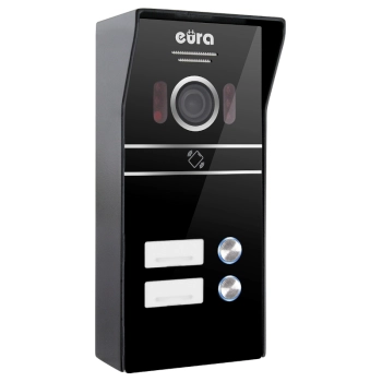 Kaseta wideodomofon EURA VDA-62C5 C53A162 - czytnik RFID, stacja bramowa - dwurodzinna