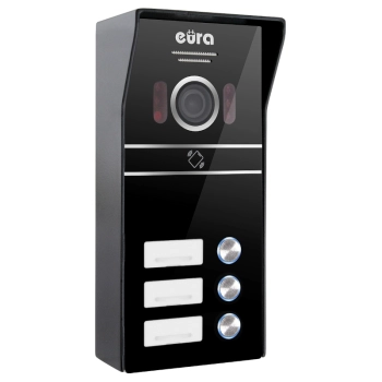 Kaseta wideodomofon EURA VDA-63C5 C53A163 - czytnik RFID, stacja bramowa - trójrodzinna