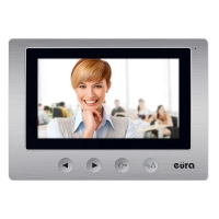 Zestaw wideodomofon EURA LUNA VDP-33A3 A31A133 - LCD 7