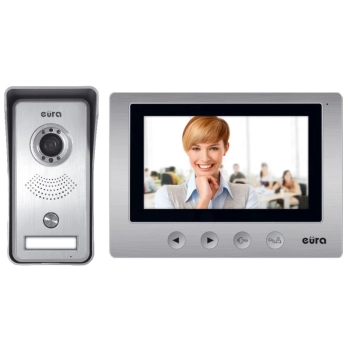 Zestaw wideodomofon EURA LUNA VDP-33A3 A31A133 - LCD 7