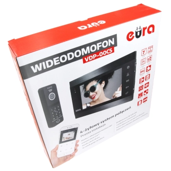 Zestaw wideodomofon EURA VDP-00C5 C51A100 - LCD 7
