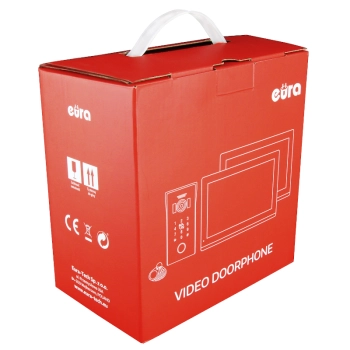Zestaw wideodomofon EURA VDP-80C5 C51A181 - LCD 7