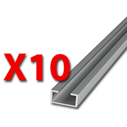 FAAC 105537 XS30 profil aluminiowy L=2,5m (10 szt.)