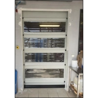 Brama szybkobieżna rolowana LOOKSYSTEM FAAC – konstrukcja aluminiowa - cicha