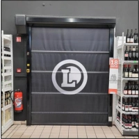 Brama szybkobieżna rolowana LOOKSYSTEM FAAC – konstrukcja aluminiowa - cicha