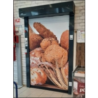 Brama szybkobieżna rolowana SPEEDSYSTEM FAAC – konstrukcja aluminiowa