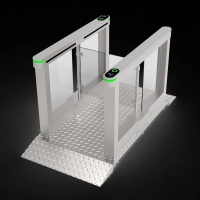 Bramka sensoryczna CP-H318 PLATFORMA, uchylna - kontrola przejścia, AUTOMATYCZNA, CZYTNIK