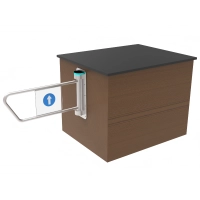 Bramka uchylna CP-311-2 kontrola przejścia - AUTOMATYCZNA, LED