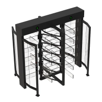 Bramka wysoka obrotowa stadionowa JOWISZ PLEXI GT-05-2 kontrola dostępu