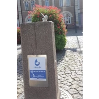 Poidełko uliczne DF-38 zdrój wody pitnej - wibrobeton