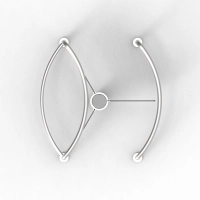 ROTOR PLUTON CP-310 Y PLEXY Bramka obrotowa dwukierunkowa