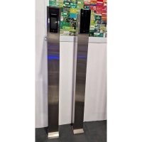 SŁUPEK POD DOMOFON 140X80X1600 + DASZEK304 21478