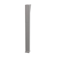 SŁUPEK POD DOMOFON 140X80X1600 + DASZEK304 21478