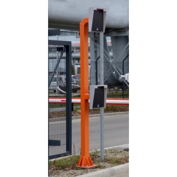 Słupek KD czytnika kart wysoki 2,3m PCR-2300x2