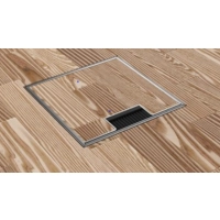 Skrzynka podłogowa z gniazdami zasilającymi FLOORBOX 8902BB