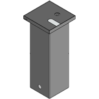 Zewnętrzna puszka podłogowa z dekielkiem i gniazdem zasilającym FLOORBOX 6710