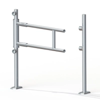 Bariera dla przestrzeni handlowych CP107 01 01 - inox