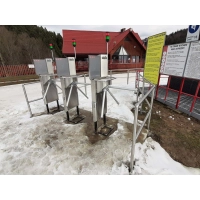 Bramka obrotowa IRBIS tripod - kontrola wejścia na stok narciarski