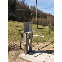 Bramka obrotowa IRBIS tripod - kontrola wejścia na stok narciarski