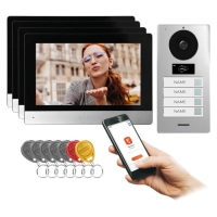 Zestaw wideodomofon ORNO GAYD MULTI4 OR-VID-MA-1084/B czterorodzinny