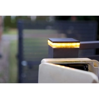 LAMPA LED SYGNALIZACYJNA SŁUPKOWA PROXIMA 12-230V AC/DC biało-pomaranczowa