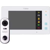 Wideodomofon Vidos DUO M1021W / S1001