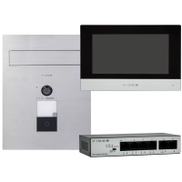 Zestaw - skrzynka na listy z wideodomofonem Vidos ONE S2401-SKP i monitor M2010