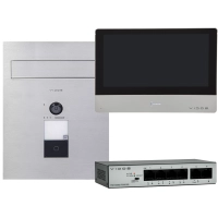 Zestaw - skrzynka na listy z wideodomofonem Vidos ONE S2401-SKP i monitor M2020