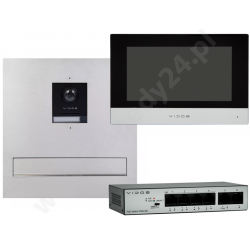 Zestaw - skrzynka na listy z wideodomofonem Vidos ONE S2201-SKM i monitor M2010