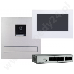 Zestaw - skrzynka na listy z wideodomofonem Vidos ONE S2201-SKM i monitor M2010W