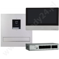 Zestaw - skrzynka na listy z wideodomofonem Vidos ONE S2201-SKM i monitor M2020