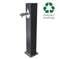 Stacja wody pitnej DROP ADO poidełko miejskie - materiał z recyklingu
